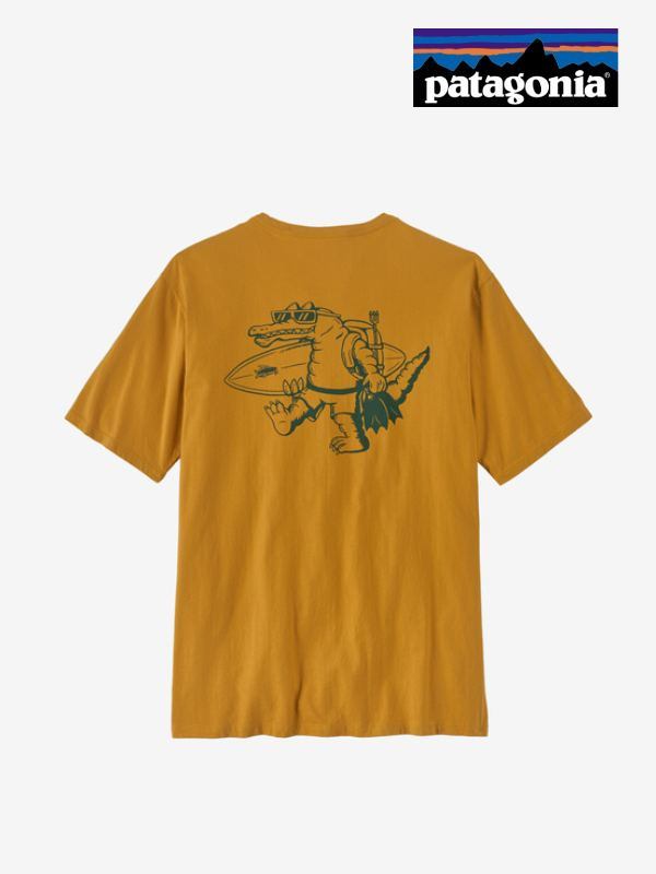 Men's Water People Organic Pocket T-Shirt #WGPU [37734]｜patagonia