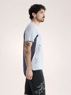Norvan Downword Logo SS #Alpine Blue / Dk Strat [X00001034003]｜ARC'TERYX