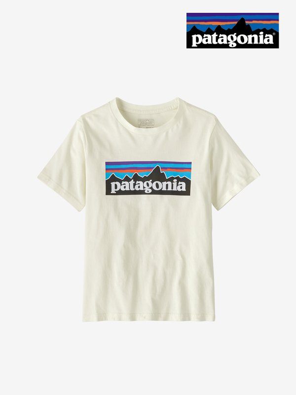 Kid's P-6 Logo T-Shirt #BCW [62148]｜patagonia【Outlet_40】