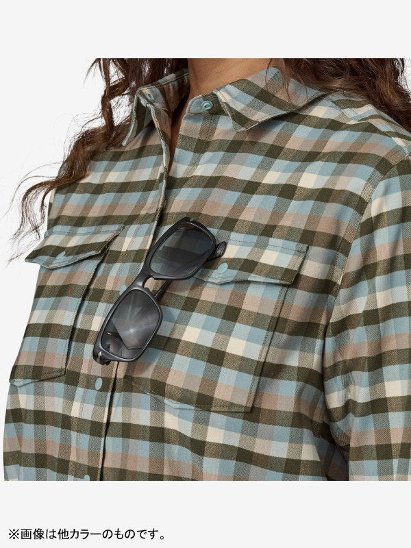 Women's Canyonite Flannel Shirt #CORD [41630]｜patagonia