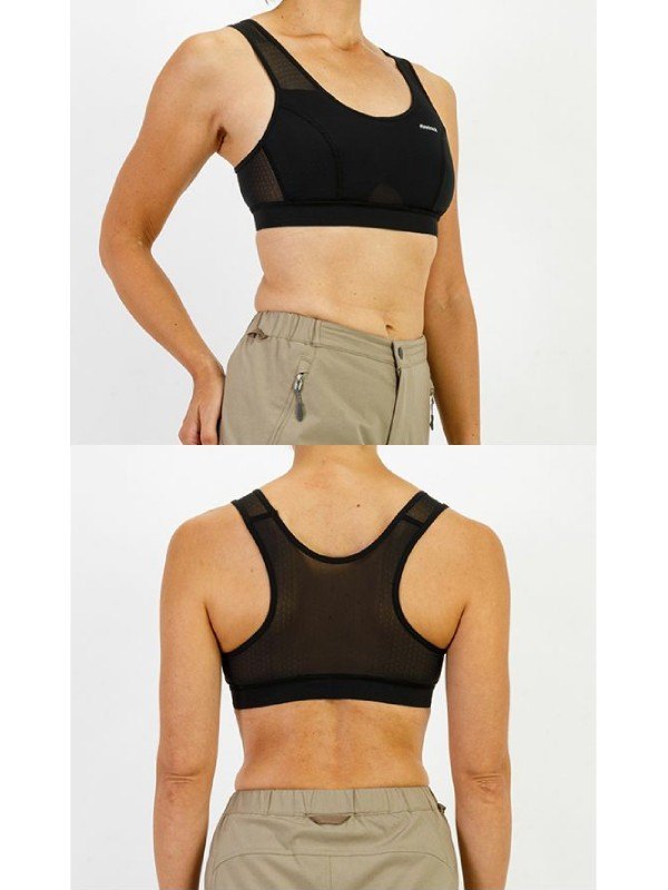 Women's ドライレイヤークールフィットブラ #ブラック [FUW0825]｜finetrack