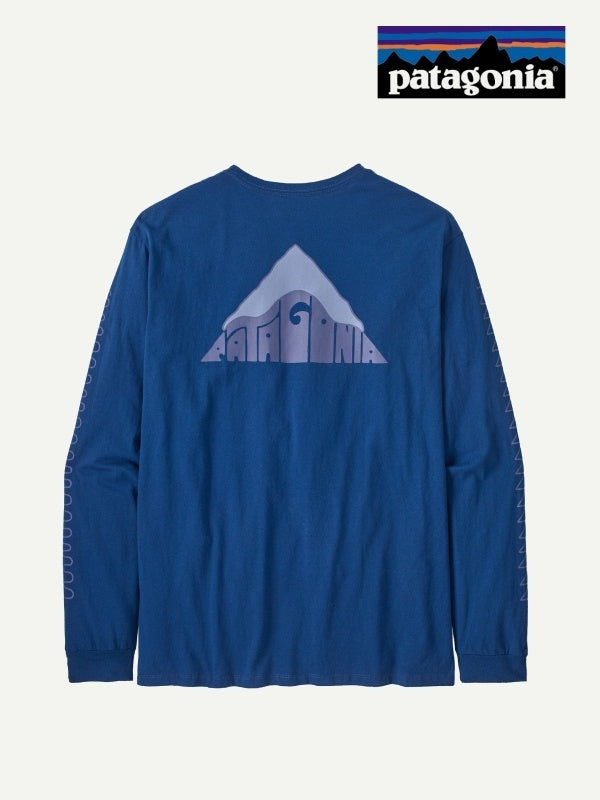 Men's L/S Driftways Organic T-Shirt #CLMB [37822]｜patagonia