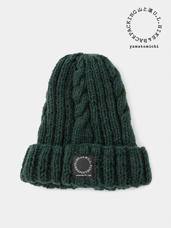 Merino Knit Cap #Deep Forest｜山と道