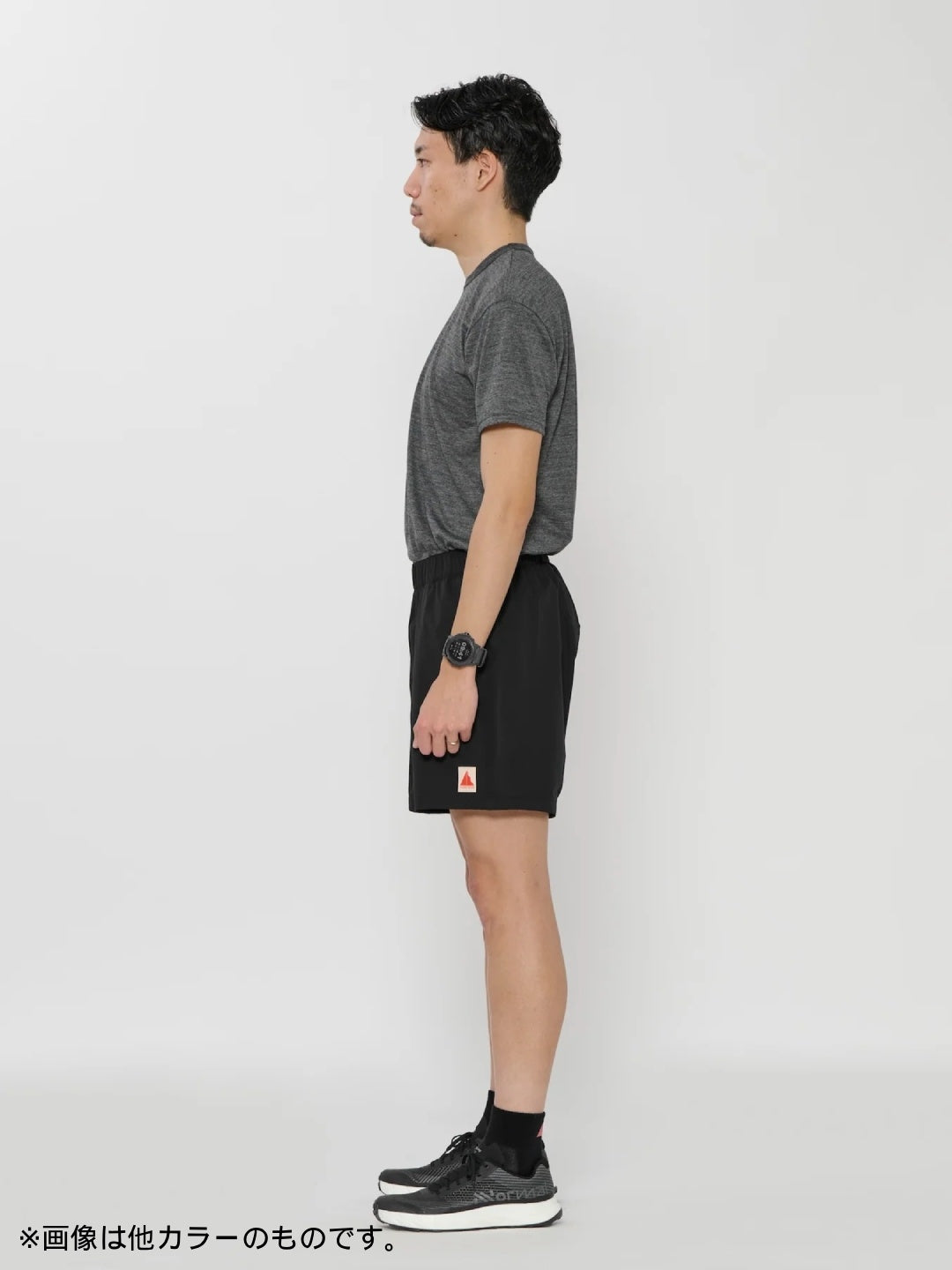 Sugarcane Shorts #Volcanic Gray｜HERENESS