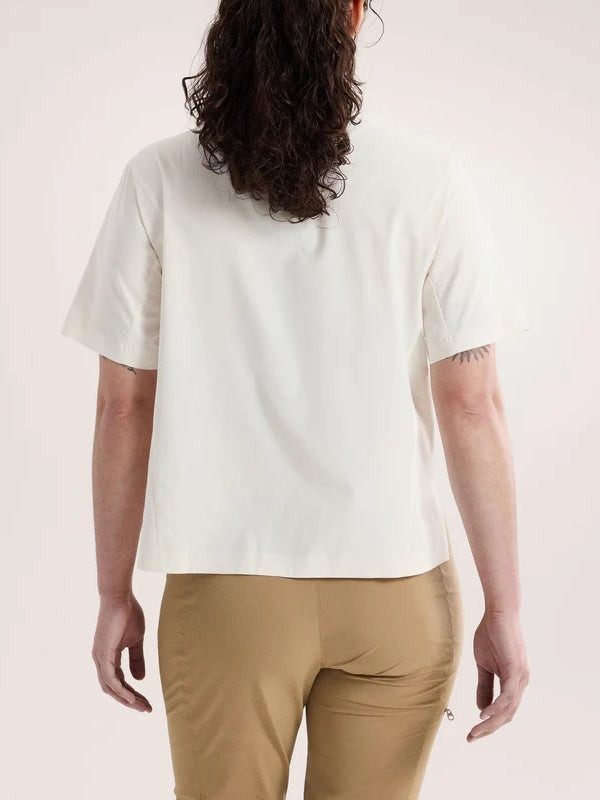 Women's Sima Shirt SS #Arctic Silk [X00000949803]｜ARC'TERYX