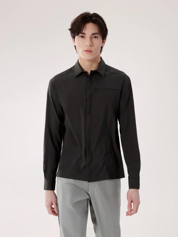 Skyline LS Shirt M #Black [L08542400]｜ARC'TERYX – moderate
