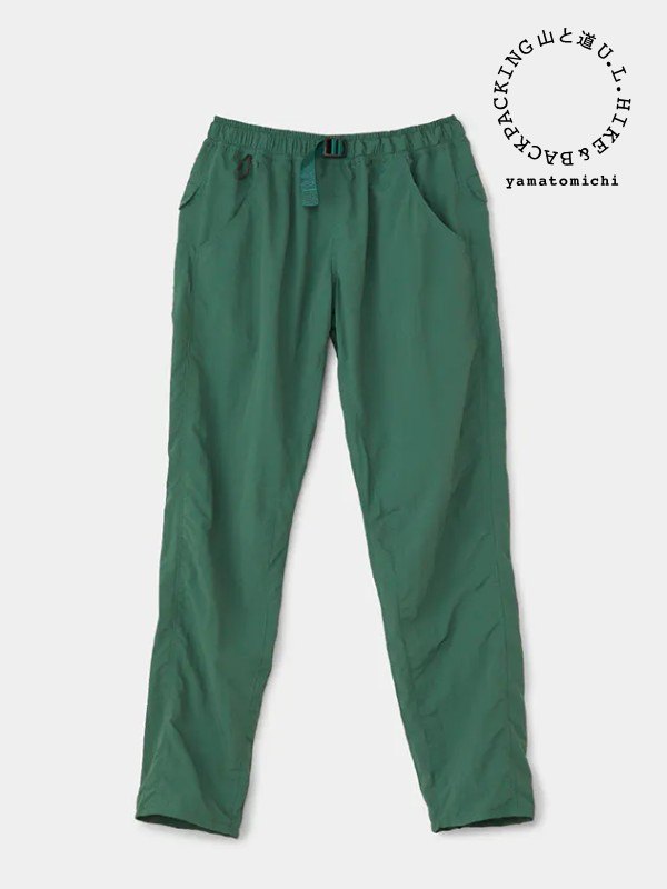 Men's 5-Pocket Pants #Green | Yama to Michi