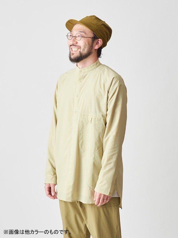 軽くて涼しいロングシャツ #キクジン [021070]｜AXESQUIN