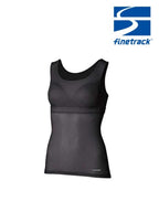 Women's ドライレイヤーベーシックブラタンクトップ #ブラック [FUW0424]｜finetrack
