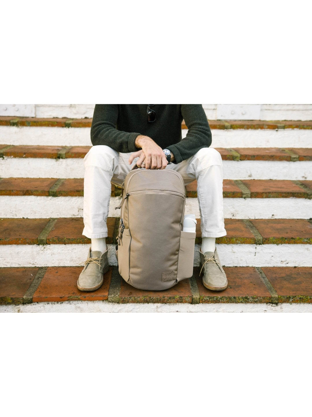 CIVIC HALF ZIP 22L #Fossil Brown [CHZ22]｜EVERGOODS