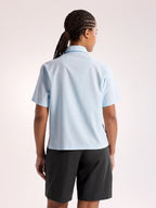 Women's Sima Shirt SS #Alpine Blue [X00000949805]｜ARC'TERYX