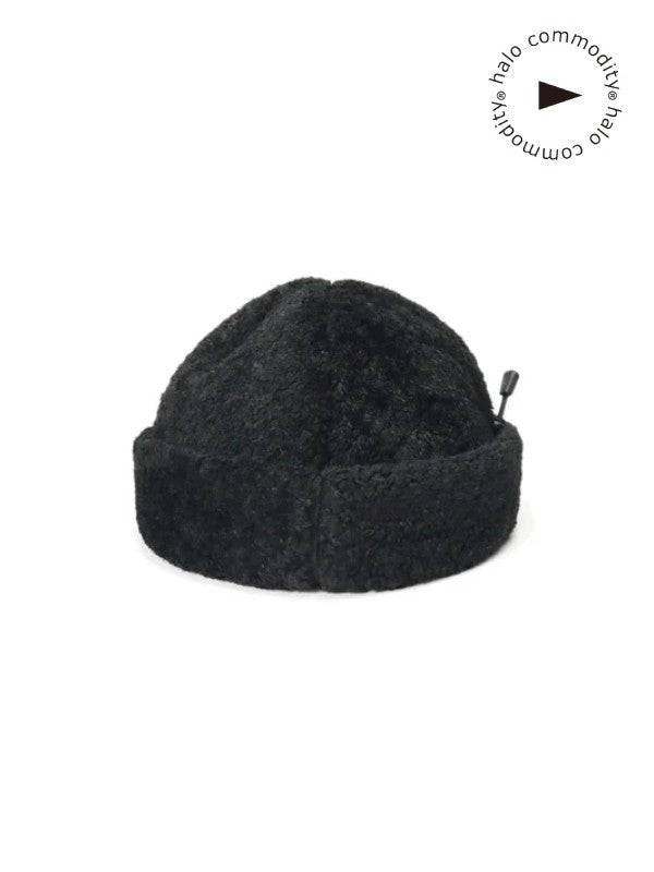 Kuna Fleece Cap #Black [h253-207]｜halo commodity