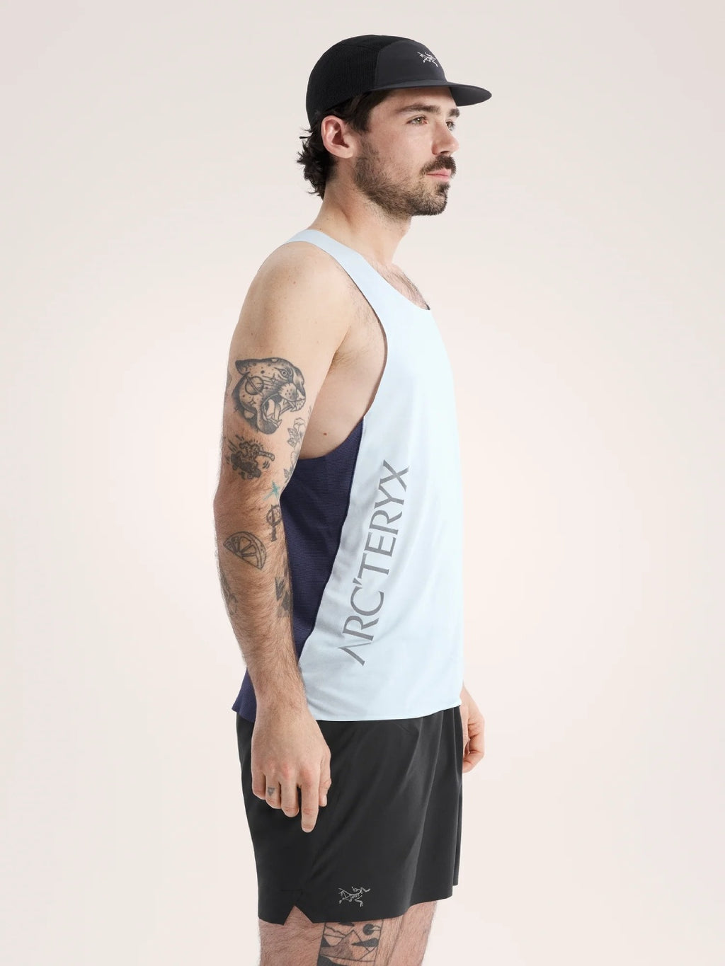 Norvan Downword Logo Tank #Alpine Blue / Dk Strat [X00001034402]｜ARC'TERYX