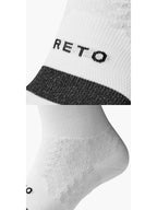 RUNNING SOCKS MIDDLE 5F #ホワイト｜RETO