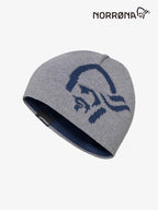 /29 mid cotton logo Beanie #Grey Melange [5217-23]｜Norrona