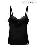 3D Wireless Bra Camisole #Black [NV24020]｜one nova