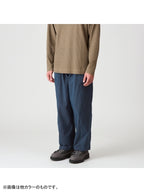 ヴィンテージナイロンのカーブパンツ #センザイチャ [022040]｜AXESQUIN