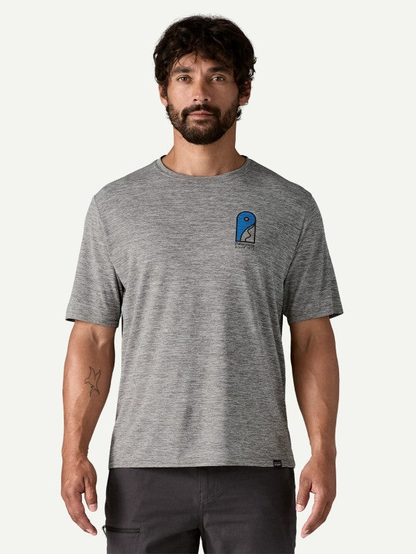 Men's Cap Cool Daily Graphic Shirt - Lands #ELFG [45385]｜patagonia