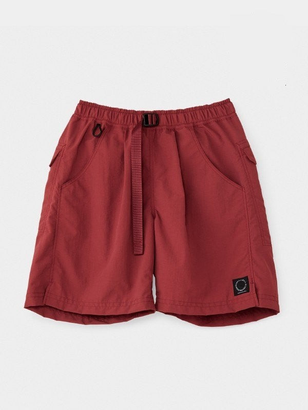 Women's 5-Pocket Long Shorts #Brick Red｜山と道