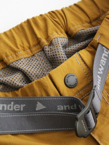 Women's Ny taffeta hiker pants #060/yellow [4152139]｜and wander