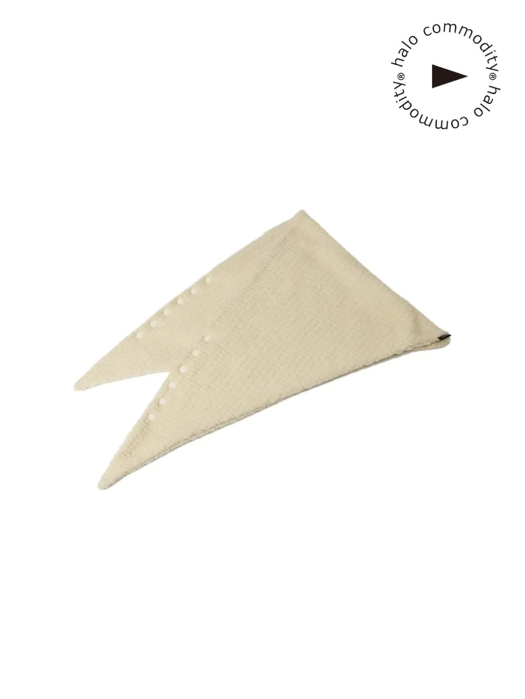 Alpha Stole #Ivory [HL-1108(PE)]｜halo commodity