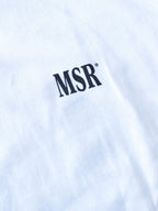 MSR Tシャツ 80'sロゴ #ホワイト [51206]｜MSR