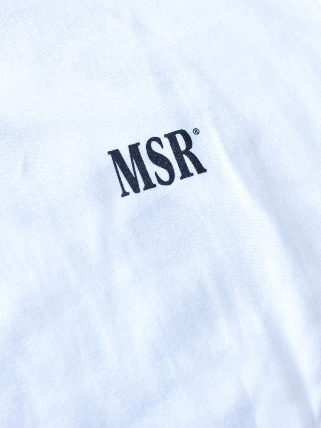 MSR Tシャツ 80'sロゴ #ホワイト [51206]｜MSR