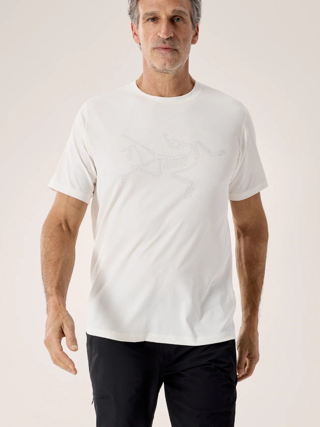 【Men】Cormac Crew SS M #Arctic Silk [X00001029209]｜ARC'TERYX