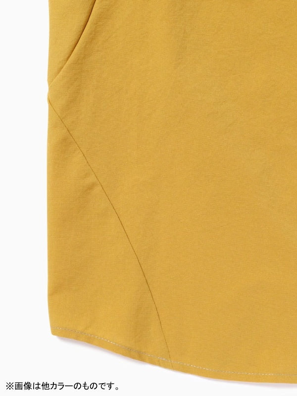 Women's dry breathable LS shirt #022/charcoal [4143120]｜and wander