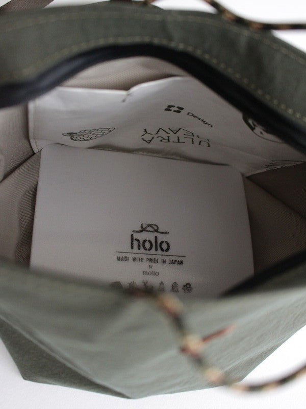 Nature sacoche #Olive [holo-11-KONBU]｜holo