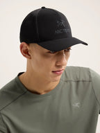 Bird Word Trucker Curved #Black/Graphite [X00000776301]｜ARC'TERYX