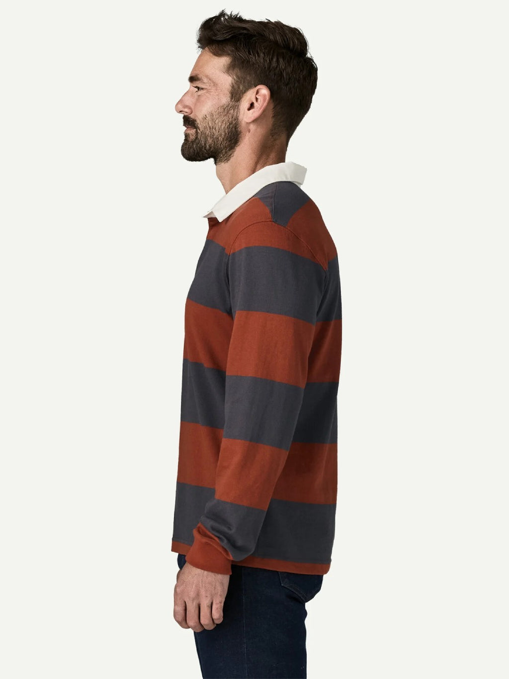 【Men】Men's L/S Rugby Shirt #WSRU [42250]｜patagonia