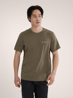 Cormac Arc'Bird Logo SS M #Tatsu Heather / Stone Green [X00000972105]｜ARC'TERYX