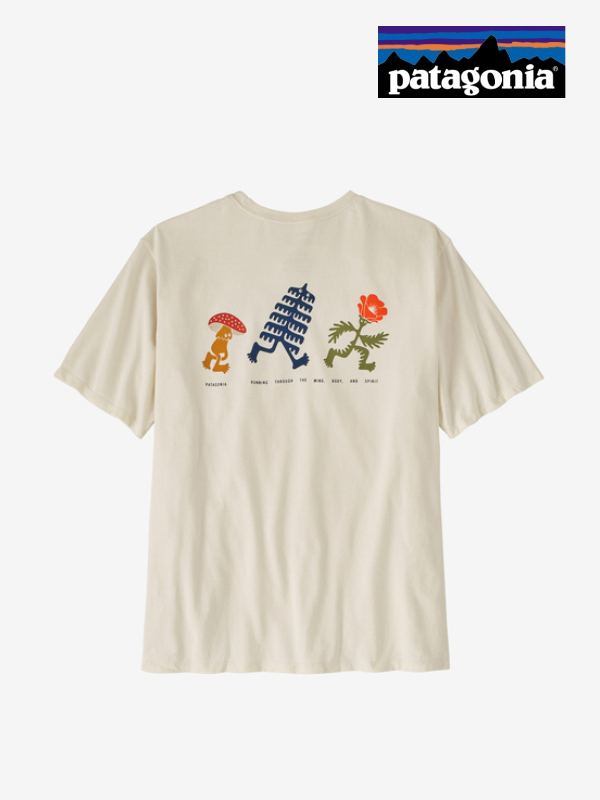 Trail Trotters Responsibili-Tee #BCW [37744]｜patagonia