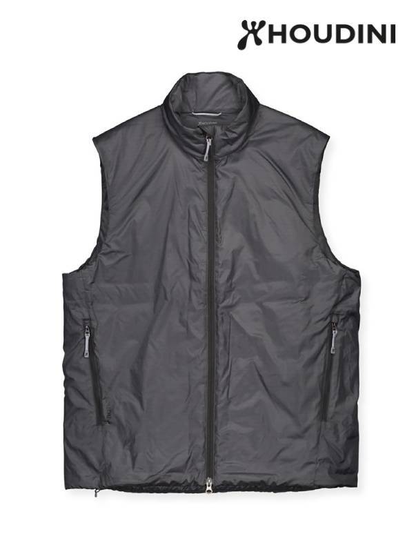 Men's Dunfri Vest #True Black [820024]｜HOUDINI