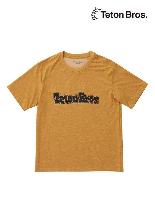 TB Logo Tee #Yellow [TB241-830]｜Teton Bros.