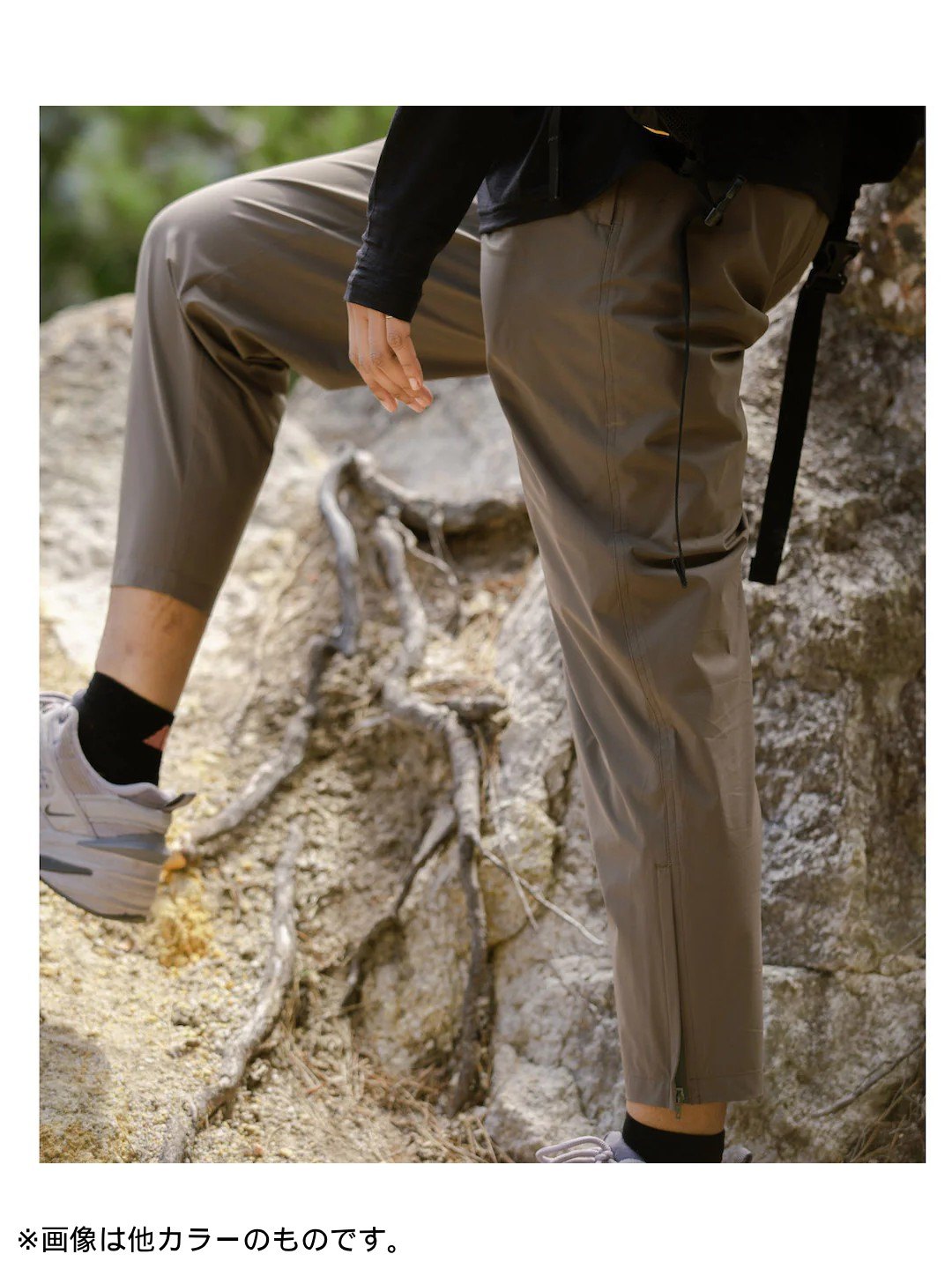 Women's Sugarcane Long Pants #Black｜HERENESS – moderate