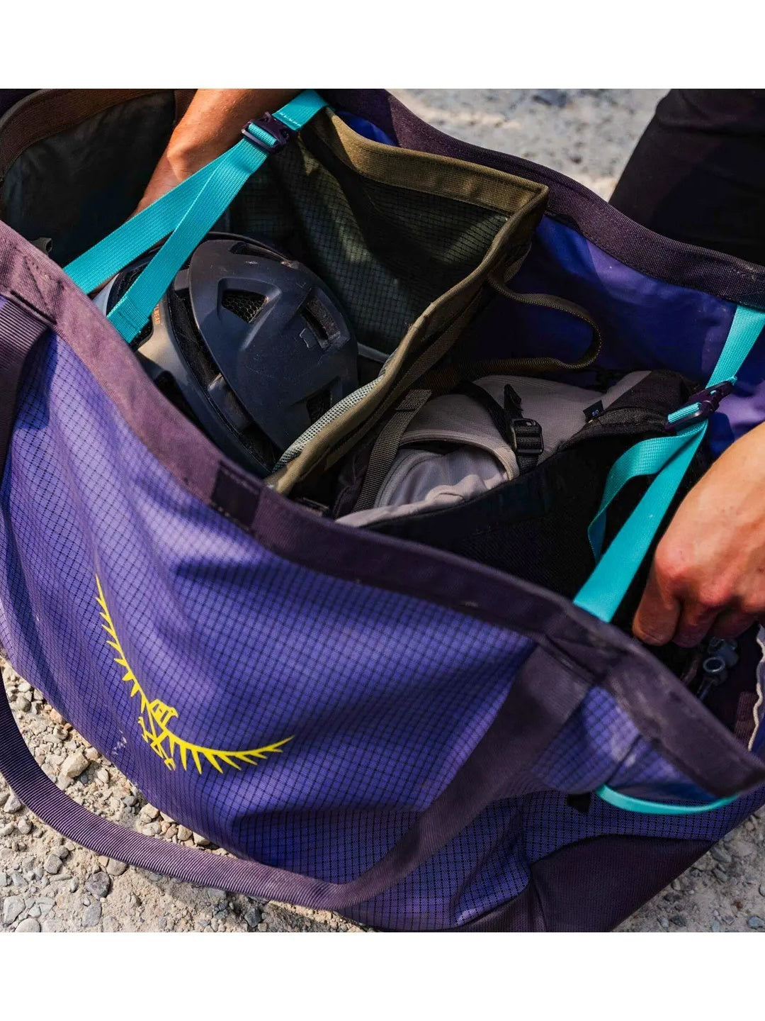 トランスポーターギアトート 60L #ユーフォリアパープル [OS54949001]｜OSPREY