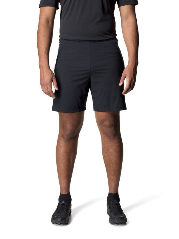 Men's Pace Light Shorts #True Black [860016]｜HOUDINI