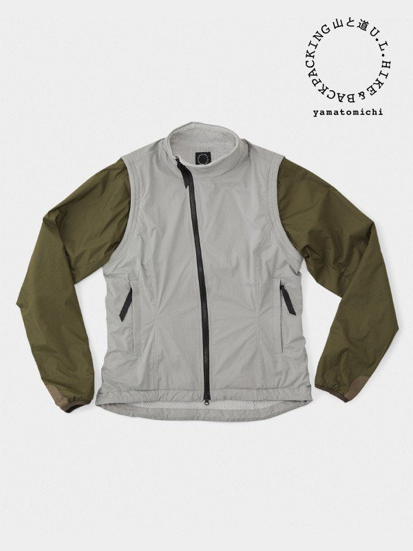 Women's Light Alpha Vest/Jacket #Olive (レディース)｜山と道 – moderate