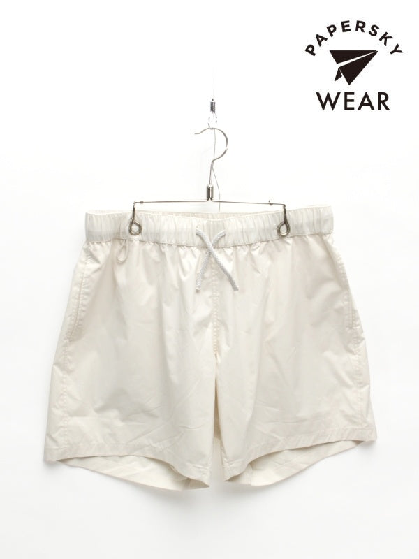 SURUGA BAY SHORTS 02 #04 ECRU [PS251001]｜PAPERSKY WEAR【Outlet_30】