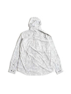 TRIPLE CROWN BUTTON DOWN LONG SLEEVE #WHITE AND BLACK TOPO [TC’BDPB-LS2]｜Jolly Gear