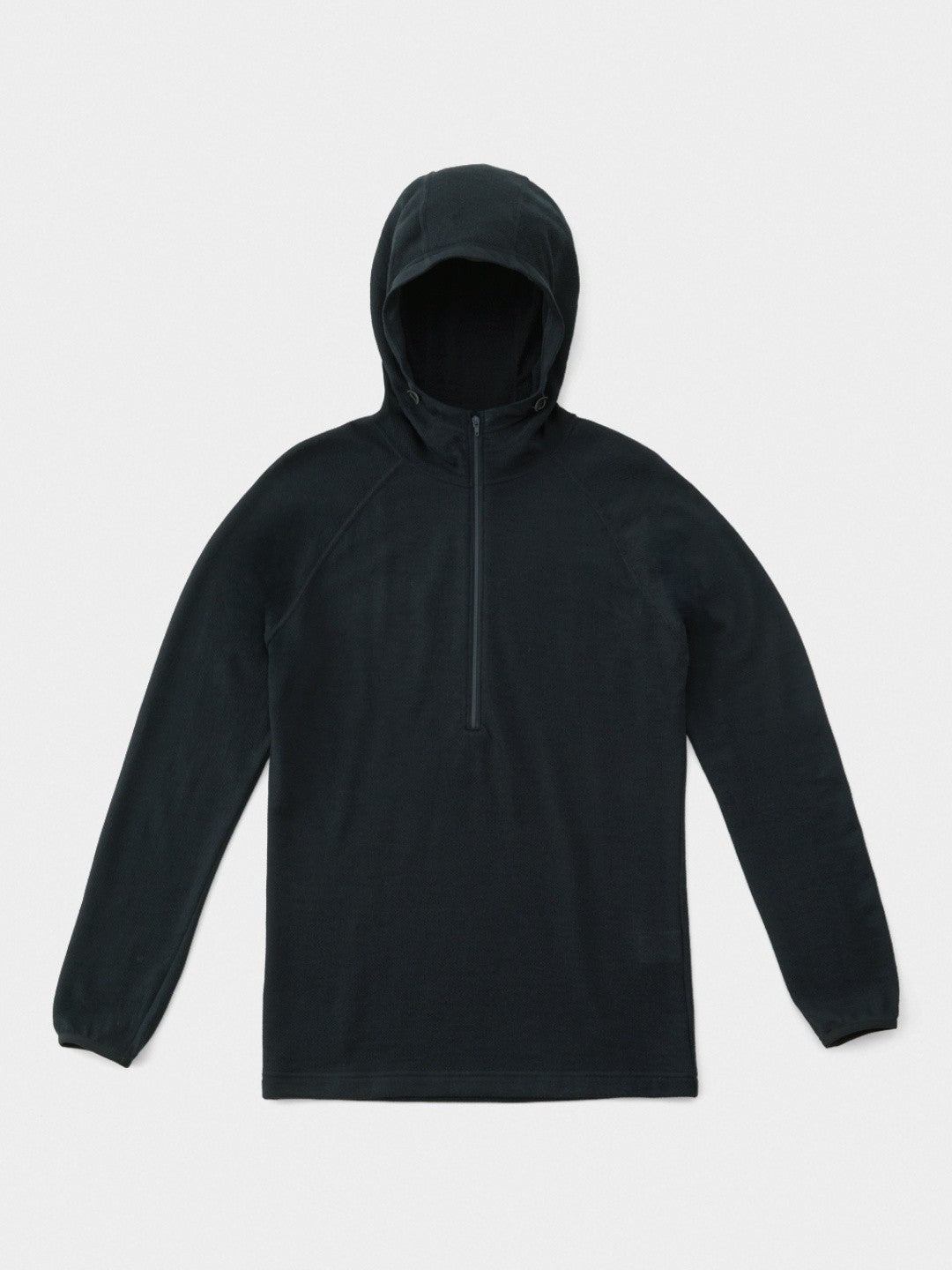 DF Mesh Merino Half Zip Hoody #Night Blue｜山と道