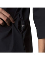 Women's Route Shirt Dress #True Black [169794]｜HOUDINI