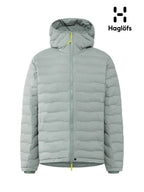 【Men】 Men's Spitz Down Hood Men #Dew Green [607459]｜HAGLOFS