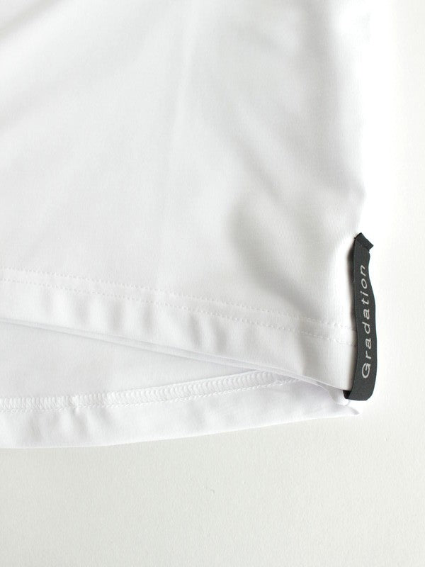 Warm Core L/S TEE #WHITE｜Gradation