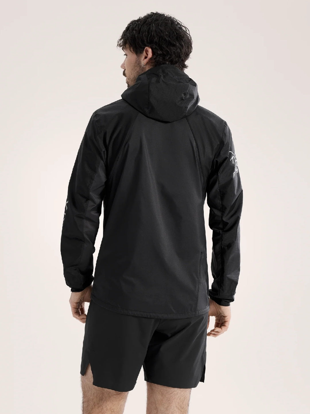 Norvan Windshell Hoody #Black / Graphite [X00001035401]｜ARC'TERYX