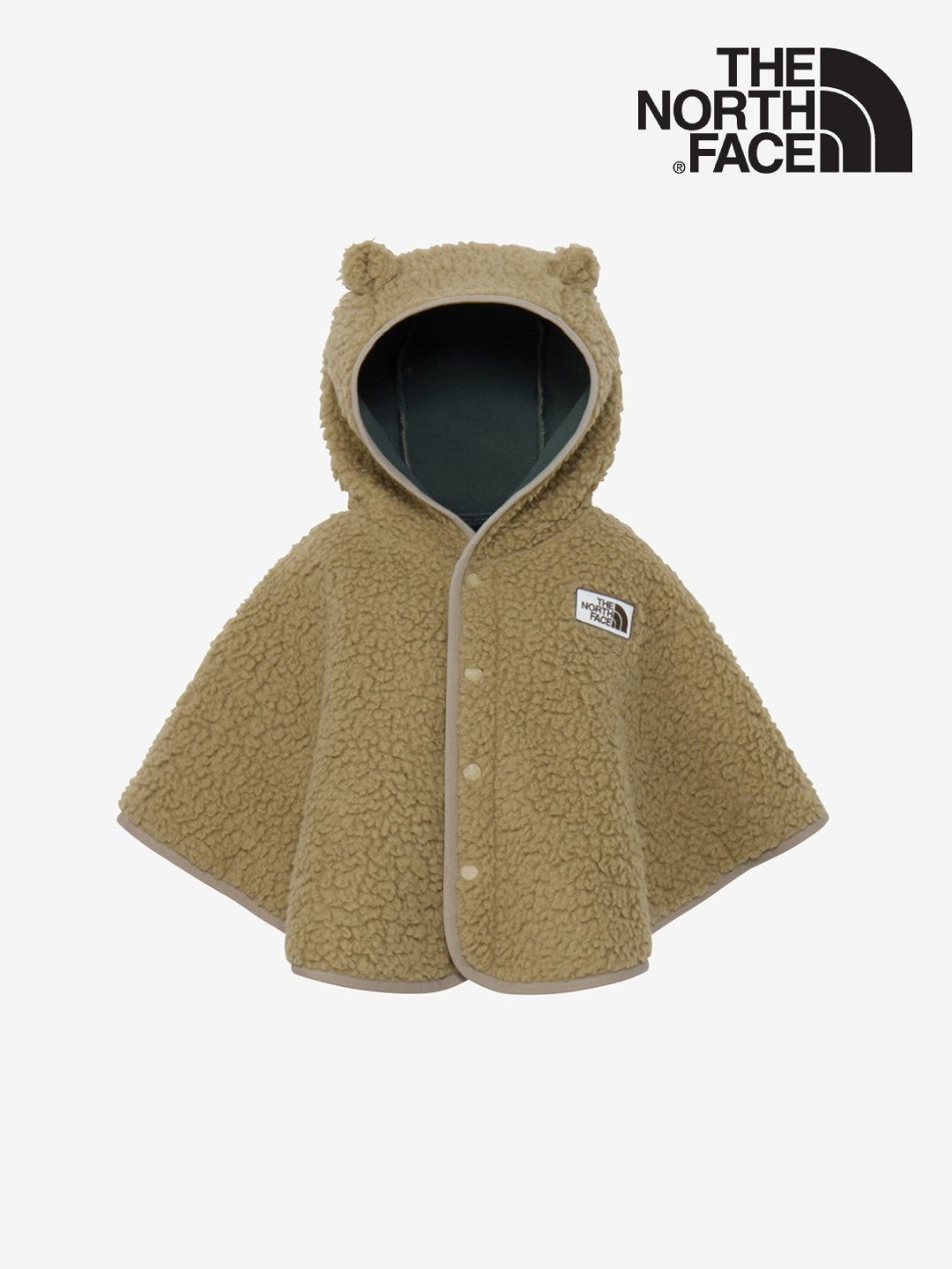Baby Cuddle Fleece Poncho #CK [NAB72402]｜THE NORTH FACE