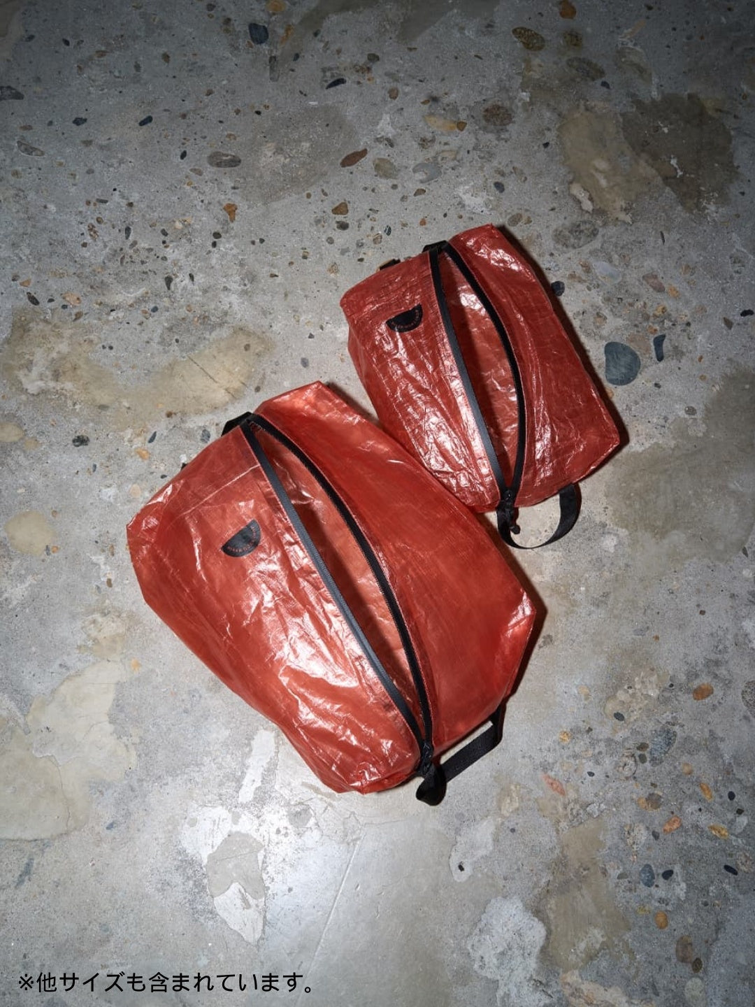 ZIP SACK M #Orange｜HIKER WORKSHOP