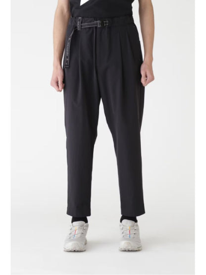 Women's light w cloth pants #010/black [4282179]｜and wander